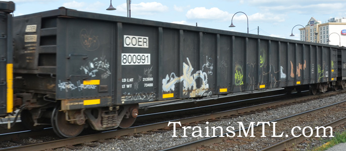 Car/wagon COER800991 right side / coté droit